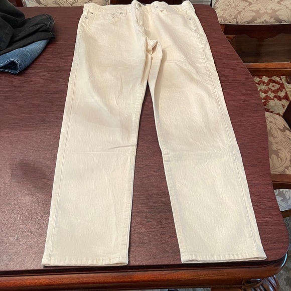 Lucky Brand Beige Denim jeans - Picture 4 of 10